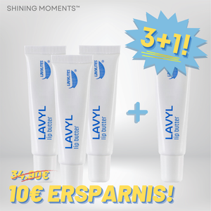 3+1 Set Lavylites Lavyl Lipbutter Lippenpflege 15ml Tube