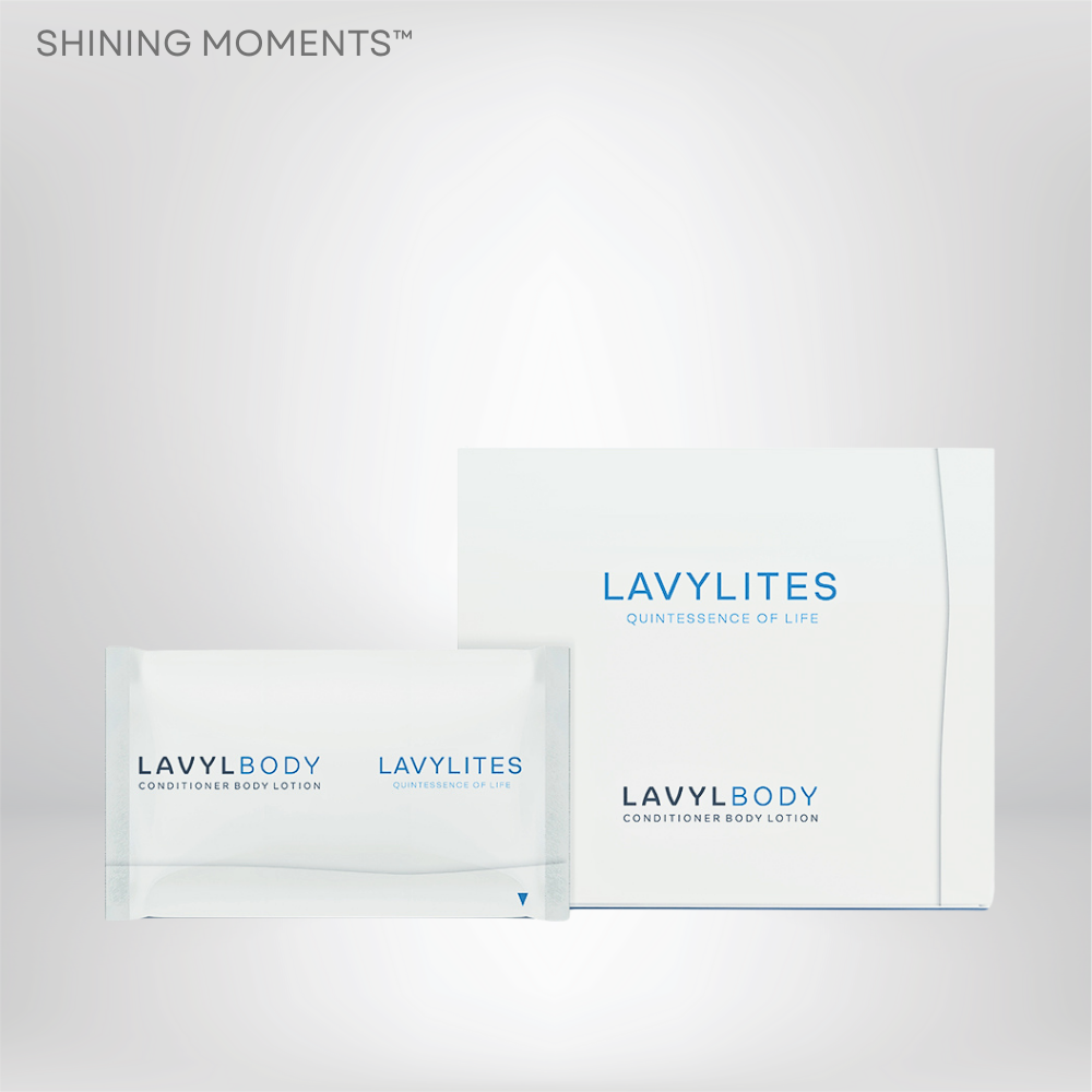 Original Lavylites Lavyl Body 10ml Conditioner Lotion 1 Karton (10x 10ML Paket)
