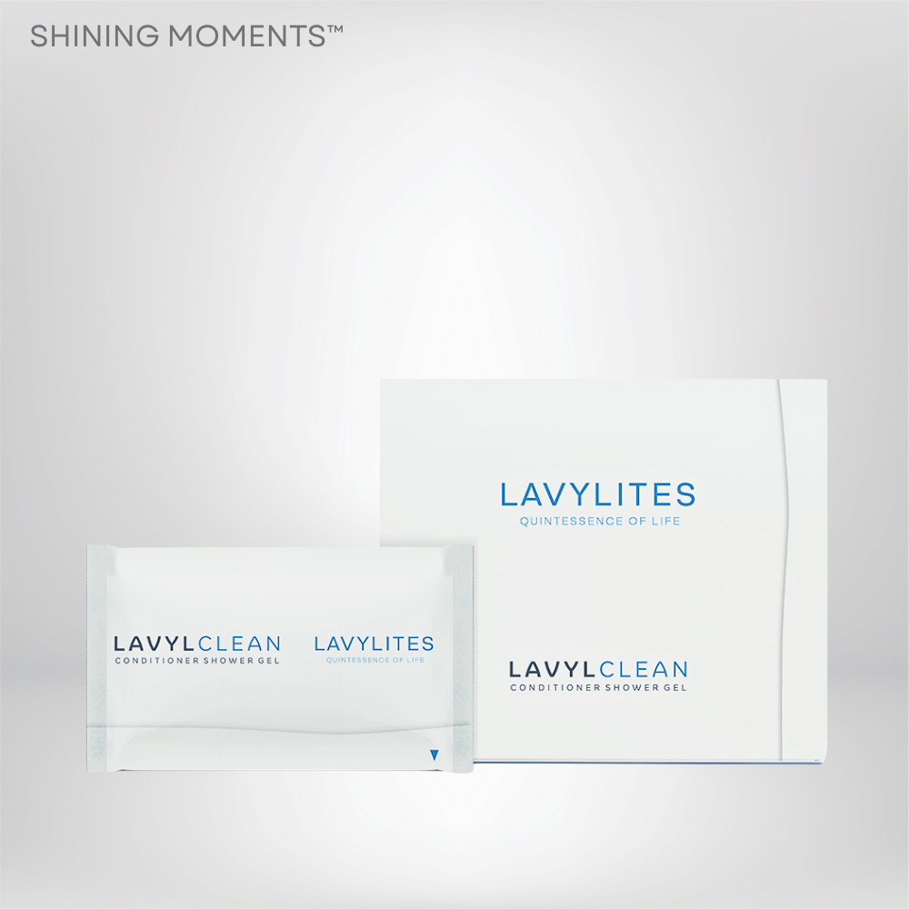 Original Lavylites Lavyl Clean 10ml Conditioner Duschgel 1 Karton (10x 10ML Paket)