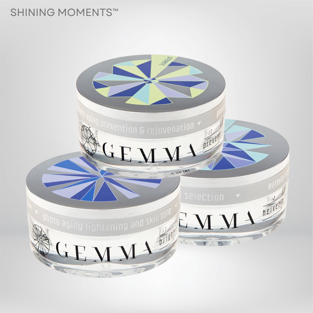 Sparset Gemma 3x 50ml: Original Lavylites Gemma Bright, Gemma Helvetia, Gemma Prevent