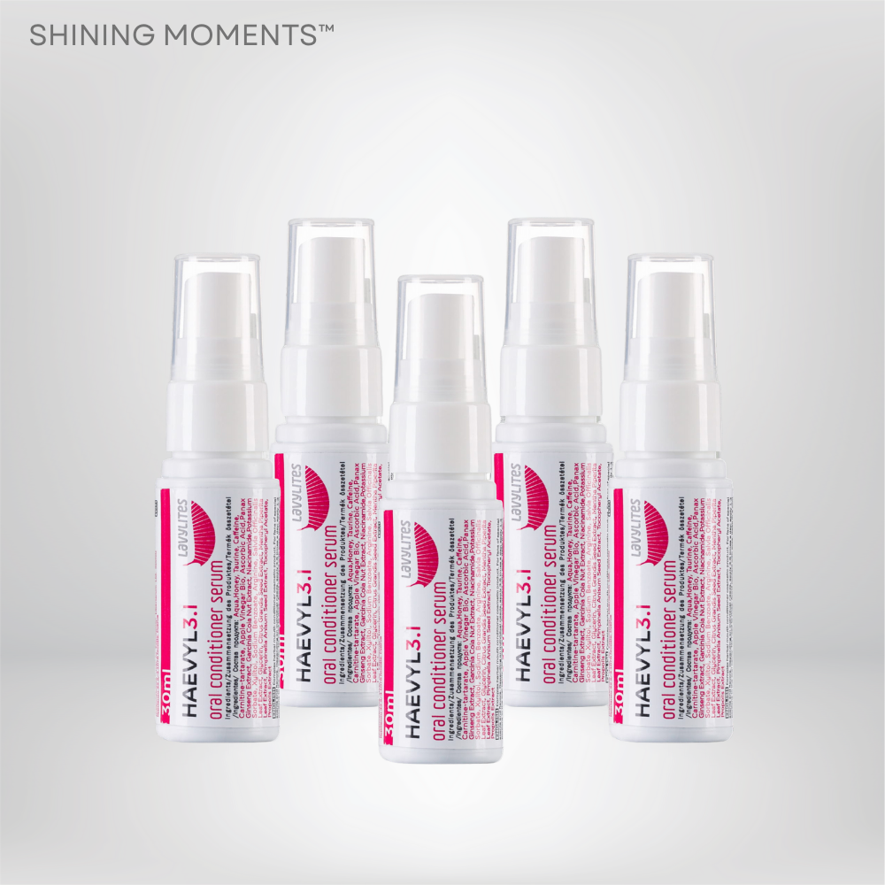 Sparset 5x: Original Lavylites Haevyl 3.1 Oral Conditioner Serum Spray 30ml