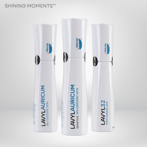 Probierset 3x 150ml Sprays: Original Lavylites Lavyl Auricum, Lavyl Auricum Sensitive, and Lavyl 32 spray